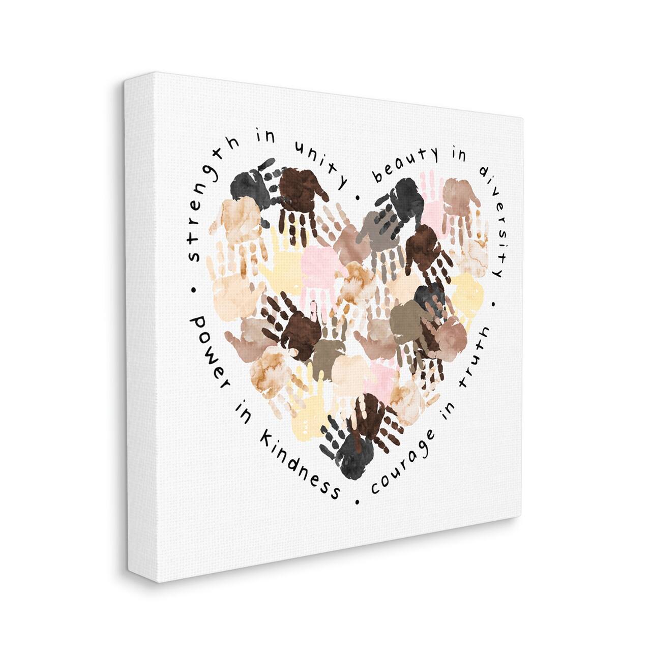 Stupell Industries Powerful Strength In Unity Phrase Wall Art